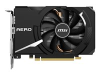 MSI GeForce GTX 1650 SUPER AERO ITX OC - Carte graphique - GF GTX 1650 SUPER - 4 Go GDDR6 - PCIe 3.0 x16 - DVI, HDMI, DisplayPort GEFORCE GTX 1650 SUPER AERO ITX OC