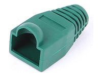 Uniformatic - Manchon de connecteur de câble - RJ-45 - vert (pack de 50) 25942