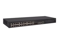 HPE 5130-24G-2SFP+-2XGT EI - Commutateur - C3 - Géré - 24 x 10/100/1000 + 2 x 10 Gigabit Ethernet SFP+ / 1 Gigabit Ethernet SFP+ + 2 x 10 Gigabit Ethernet - Montable sur rack JG938A