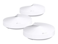 TP-Link DECO M5 - Système Wi-Fi - jusqu'à 4500 pieds carrés - maillage - GigE - 802.11b/g/n/ac, Bluetooth 4.2 - Bi-bande (pack de 3) DECO M5(3-PACK)