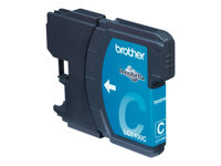 Brother LC1100C - Cyan - original - cartouche d'encre - pour Brother DCP-185, 385, 395, 585, J715, MFC-490, 5490, 5890, 5895, 6890, 790, 795, 990, J615 LC1100CBPDR