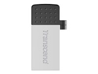 Transcend JetFlash Mobile 380 - Clé USB - 32 Go - USB 2.0 - argent TS32GJF380S