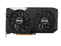 ASUS Dual Radeon RX 6650 XT OC Edition - Carte graphique - Radeon RX 6650 XT - 8 Go GDDR6 - PCIe 4.0 - HDMI, 3 x DisplayPort 90YV0HL0-M0NA00