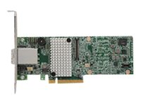 Broadcom MegaRAID SAS 9380-8e - Contrôleur de stockage (RAID) - 8 Canal - SATA / SAS 12Gb/s - profil bas - RAID RAID 0, 1, 5, 6, 10, 50, 60 - PCIe 3.0 x8 05-25528-04