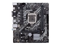 ASUS PRIME H410M-D - Carte-mère - micro ATX - Socket LGA1200 - H410 Chipset - USB 3.2 Gen 1 - Gigabit LAN - carte graphique embarquée (unité centrale requise) - audio HD (8 canaux) 90MB13U0-M0EAY0