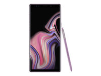 Samsung Galaxy Note9 - 4G smartphone - double SIM - RAM 6 Go / Mémoire interne 128 Go - microSD slot - écran OEL - 6.4" - 2960 x 1440 pixels - 2x caméras arrière 12 MP, 12 MP - front camera 8 MP - orchidée mauve SM-N960FZPDXEF