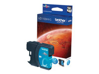 Brother LC1100HYC - À rendement élevé - cyan - original - cartouche d'encre - pour Brother DCP-6690CW, MFC-5890CN, MFC-6490CW LC1100HYCBPDR