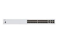 Cisco Business 350 Series CBS350-24S-4G - Commutateur - C3 - Géré - 24 x Gigabit SFP + 2 x combo Gigabit Ethernet / SFP Gigabit + 2 x Gigabit SFP (liaison montante) - Montable sur rack CBS350-24S-4G-EU