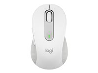 Logitech Signature M650 pour les entreprises - Souris - sans fil - Bluetooth, 2.4 GHz - récepteur USB Logitech Logi Bolt - blanc cassé 910-006275