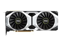 MSI RTX 2080 Ti VENTUS GP OC - Carte graphique - GF RTX 2080 Ti - 11 Go GDDR6 - PCIe 3.0 x16 - HDMI, 3 x DisplayPort GEFORCE RTX 2080 TI VENTUS GP OC