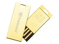 Transcend JetFlash Luxury Series T3G - Clé USB - 32 Go - USB 2.0 - or TS32GJFT3G