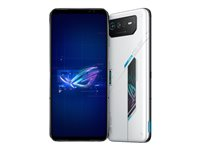 ASUS ROG Phone 6 - 5G smartphone - double SIM - RAM 16 Go / Mémoire interne 512 Go - écran OEL - 6.78" - 2448 x 1080 pixels (165 Hz) - 3 x caméras arrière 50 MP, 13 MP, 5 MP - front camera 12 MP - blanc tempête 90AI00B2-M00100