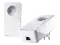 devolo Magic 2 LAN - Starter Kit - pont - GigE, HomeGrid - Branchement mural (pack de 2) 8261