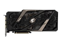 Gigabyte AORUS GeForce RTX 2080 Ti 11G - Carte graphique - GF RTX 2080 Ti - 11 Go GDDR6 - PCIe 3.0 x16 - 3 x DisplayPort, 3 x HDMI, USB-C GV-N208TAORUS-11GC