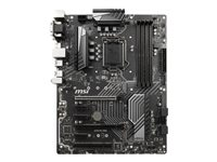 MSI Z370 PC PRO - Carte-mère - ATX - Socket LGA1151 - Z370 - USB 3.1 Gen 1, USB-C Gen2, USB 3.1 Gen 2 - Gigabit LAN - carte graphique embarquée (unité centrale requise) - audio HD (8 canaux) Z370 PC PRO