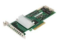 Fujitsu D3116 - Contrôleur de stockage - 8 Canal - SATA 6Gb/s / SAS 6Gb/s - 6 Gbit / s - RAID 0, 1, 5, 6, 10, 50, 60 - PCIe 2.0 x8 - pour PRIMERGY RX200 S7, RX300 S7, RX350 S7, RX500 S7, SX150 S8, TX150 S8, TX200 S7, TX300 S7 S26361-F3669-L1