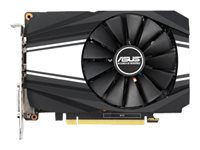 ASUS PH-GTX1660S-6G - Carte graphique - GF GTX 1660 SUPER - 6 Go GDDR6 - PCIe 3.0 x16 - DVI, HDMI, DisplayPort 90YV0DT1-M0NA00