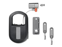 Kensington ClickSafe Keyed Retractable Laptop Lock - Câble de sécurité - noir - 1.21 m K64955WW