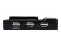 StarTech.com Hub combiné USB 3.0/2.0 6 ports avec port de charge - Concentrateur (hub) - 2 x SuperSpeed USB 3.0 + 4 x USB 2.0 - de bureau - pour P/N: MSDREADU3CA, SDMSDRWU3AC, USB312SAT3CB, USB315CB2M, USBLTM1MBK, USBLTM1MWH ST7320USBC