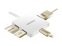 ADATA USB-C HUB - Station d'accueil - USB-C - HDMI ACH3PL-HUB-CWH