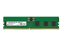 Micron - DDR5 - module - 24 Go - DIMM 288 broches - 4800 MHz - CL40 - mémoire enregistré - ECC MTC10F108YS1RC48BB1R