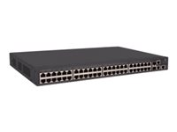 HPE 5130-48G-2SFP+-2XGT EI - Commutateur - C3 - Géré - 48 x 10/100/1000 + 2 x 10 Gigabit Ethernet SFP+ / 1 Gigabit Ethernet SFP+ + 2 x 10 Gigabit Ethernet - Montable sur rack JG939A
