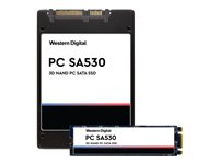 WD PC SA530 - SSD - chiffré - 512 Go - interne - M.2 2280 - SATA 6Gb/s - AES 256 bits - TCG Opal Encryption 2.01 SDATN8Y-512G