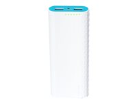 TP-Link Ally Series TL-PB15600 - Banque d'alimentation - 15600 mAh - 3 A - 2 connecteurs de sortie (2 x USB) - sur le câble : Micro-USB TL-PB15600