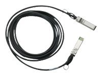 Cisco SFP+ Copper Twinax Cable - Câble à attache directe - SFP+ pour SFP+ - 3 m - twinaxial - SFF-8436/IEEE 802.3ae - orange - reconditionné - pour 250 Series; Catalyst 2960, 2960G, 2960S, ESS9300; Nexus 93180, 9336, 9372; UCS 6140, C4200 SFP-H10GB-CU3M-RF