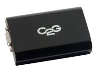 C2G USB 3.0 to VGA Video Adapter Converter - Adaptateur vidéo externe - USB 3.0 - D-Sub - noir 81930