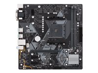 ASUS PRIME B450M-K - Carte-mère - micro ATX - Socket AM4 - AMD B450 - USB 3.1 Gen 1, USB 3.1 Gen 2 - Gigabit LAN - carte graphique embarquée (unité centrale requise) - audio HD (8 canaux) 90MB0YP0-M0EAY0