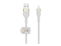 Belkin BOOST CHARGE - Câble Lightning - USB mâle pour Lightning mâle - 3 m - blanc CAA010BT3MWH