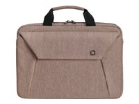 DICOTA Slim Case Plus EDGE - Sacoche pour ordinateur portable - 14" - 15.6" - grès D31522