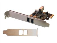 MCL Samar - Adaptateur FireWire - PCIe - FireWire x 3 CT-1394PE-B