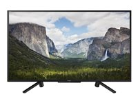 Sony FWD-43W66F - Classe de diagonale 43" (42.5" visualisable) - BRAVIA Professional Displays écran LCD rétro-éclairé par LED - avec tuner TV - affichage numérique / hôtel - Linux - 1080p (Full HD) 1920 x 1080 - HDR - LED à éclairage direct - noir FWD-43W66F/T