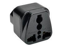 Tripp Lite Power Plug Adapter for IEC-320-C13 Outlets - Adaptateur pour prise d'alimentation - CEE 7/7, NEMA 5-15 (F) pour IEC 60320 C14 UNIPLUGINT