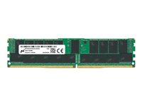 Micron - DDR4 - module - 16 Go - DIMM 288 broches - 2666 MHz / PC4-21333 - CL19 - 1.2 V - mémoire enregistré - ECC MTA18ASF2G72PDZ-2G6R