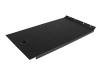 StarTech.com Panneau vierge solide 6U avec charnière pour rack de serveur - Panneau de remplissage / bouchage pour armoire 6U - Panneau d'obturation pour rack - noir - 6U - 19" - pour P/N: RK1233BKM, RK1833BKM, RK2433BKM, RK2537BKM, RK4236BKB, RK4242BK24, RK4242BK30 RKPNLHS6U