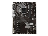 MSI H310-A PRO - Carte-mère - ATX - Socket LGA1151 - H310 Chipset - USB 3.1 Gen 1 - Gigabit LAN - carte graphique embarquée (unité centrale requise) - audio HD (8 canaux) H310-A PRO